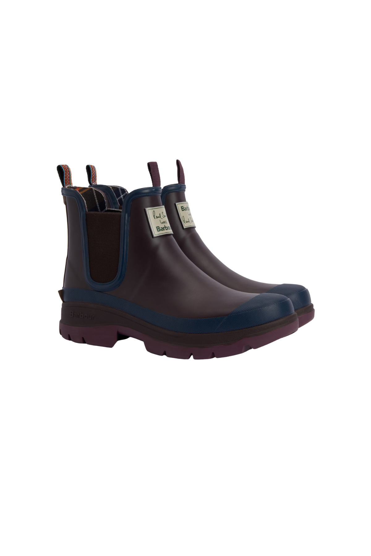 Barbour x Paul Smith Chelsea Welly Bot RU71 Rustıc