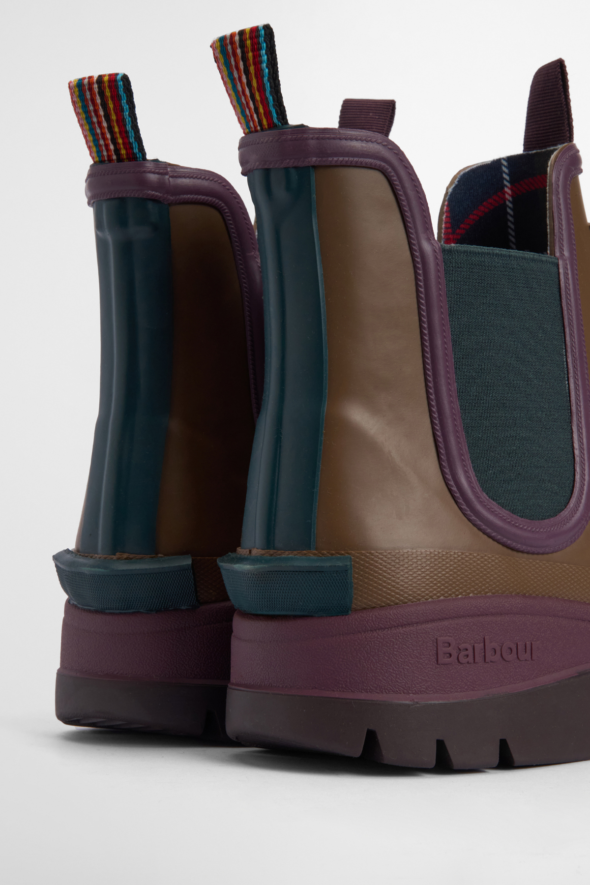 Barbour x Paul Smith Chelsea Welly Bot TA51 Tan