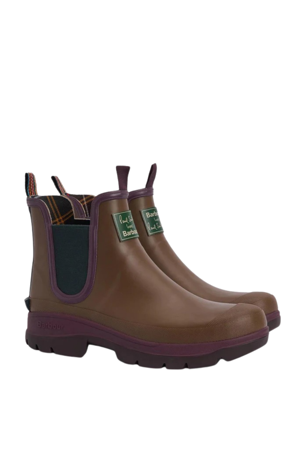 Barbour x Paul Smith Chelsea Welly Bot TA51 Tan