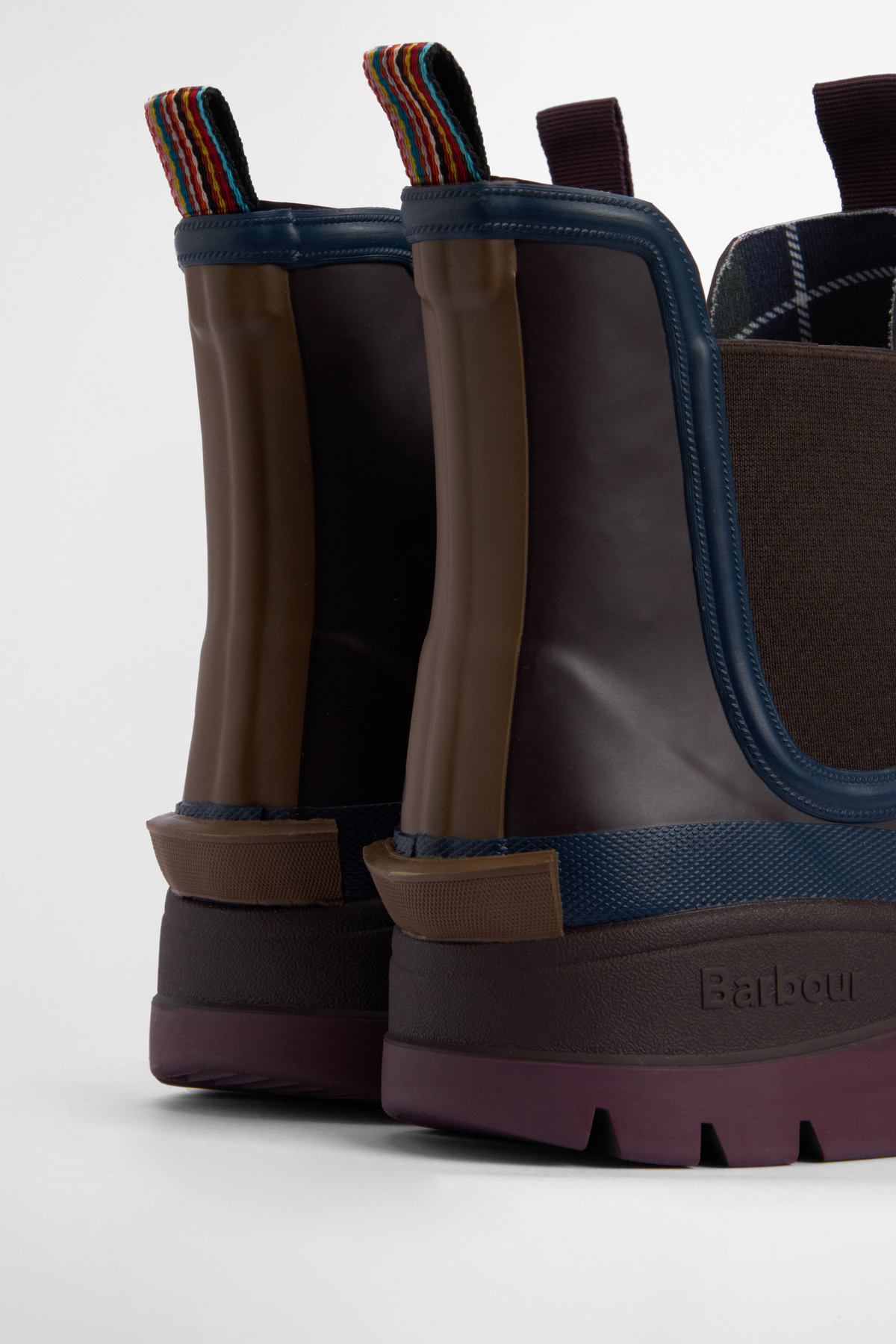 Barbour x Paul Smith Chelsea Welly Bot RU71 Rustıc