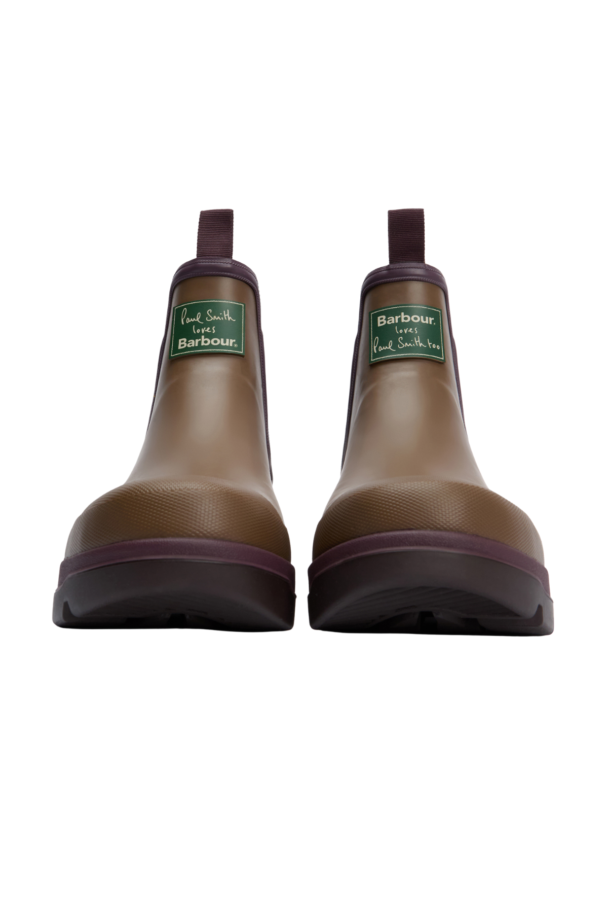 Barbour x Paul Smith Chelsea Welly Bot TA51 Tan