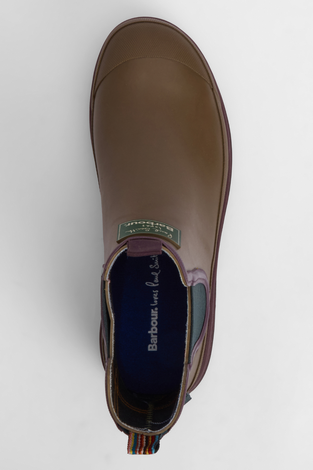 Barbour x Paul Smith Chelsea Welly Bot TA51 Tan
