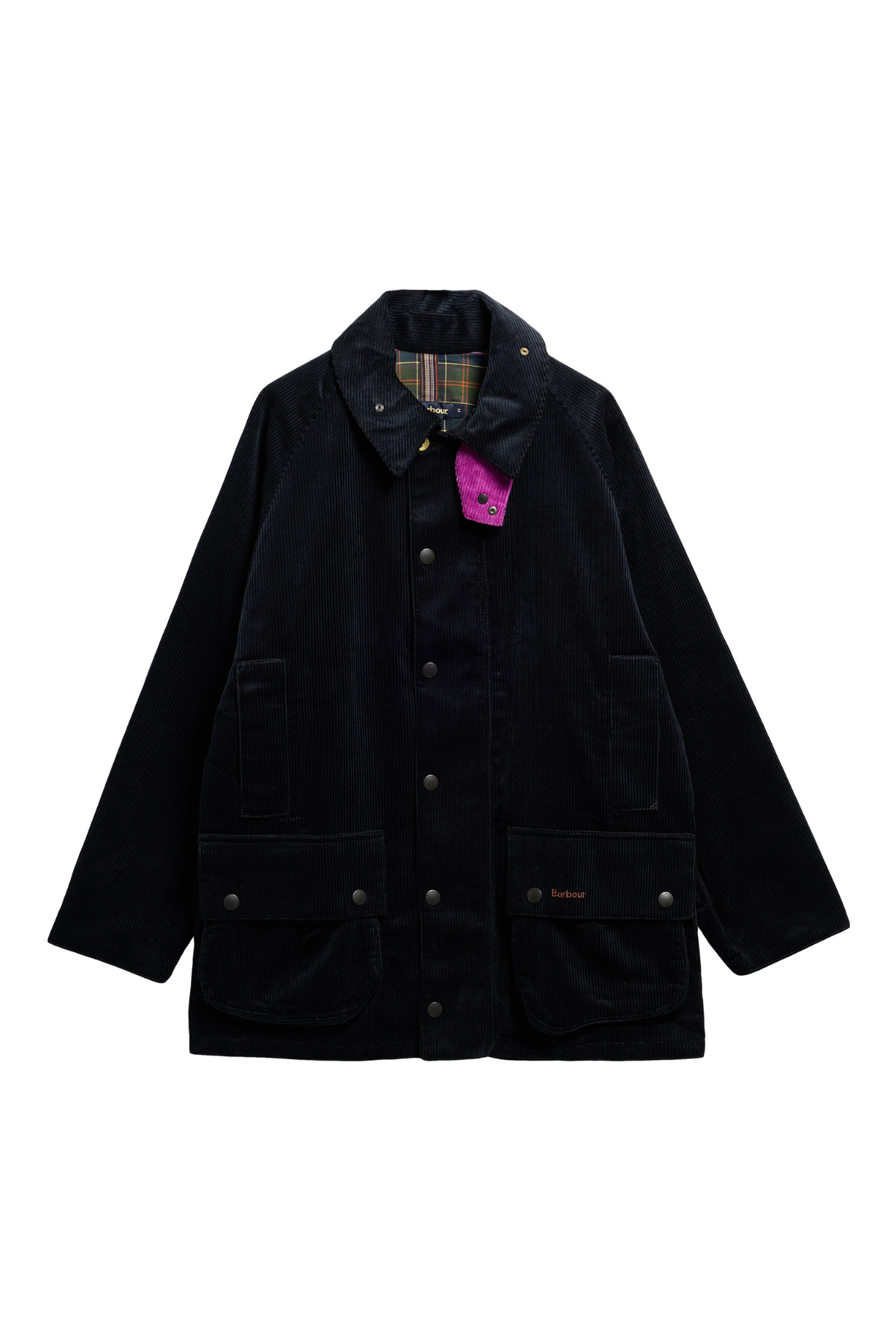 Barbour x Paul Smith Cord Beaufort Casual Ceket NY91 Dark Navy