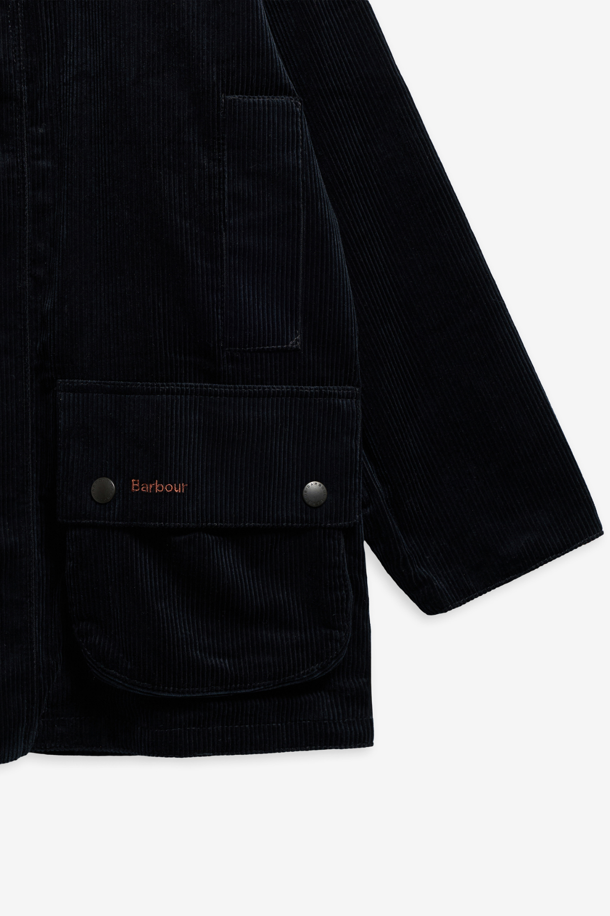 Barbour x Paul Smith Cord Beaufort Casual Ceket NY91 Dark Navy