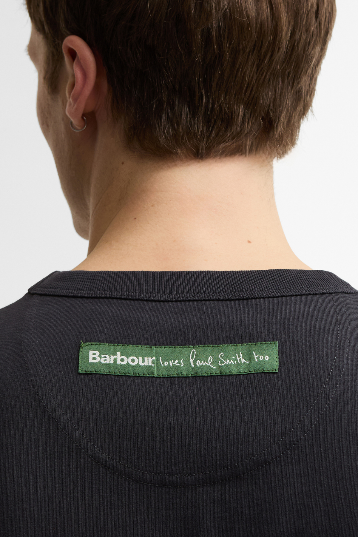 Barbour X Paul Smith Fortune Graphic T-Shirt NY74 Dark Navy