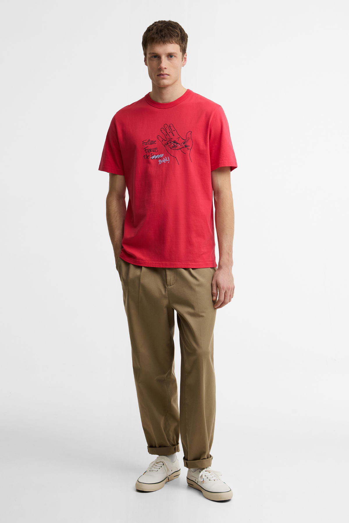 Barbour X Paul Smith Fortune Graphic T-Shirt RE51 Winterberry