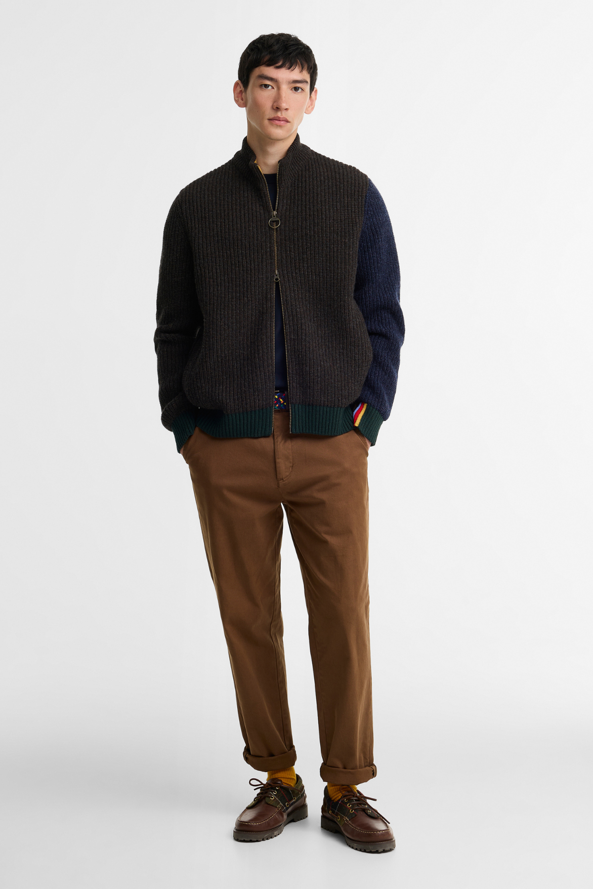 Barbour x Paul Smith Gamefair Hırka BR37 Russet