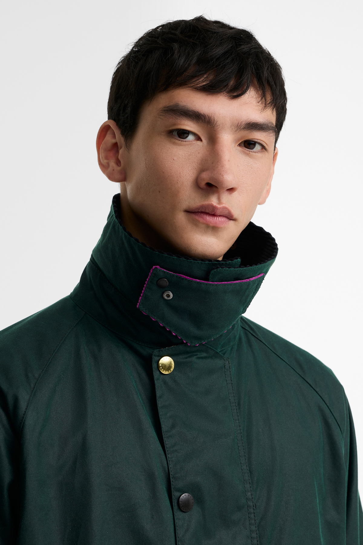Barbour x Paul Smith Gamefair Yağlı Ceket GN75 Bottle