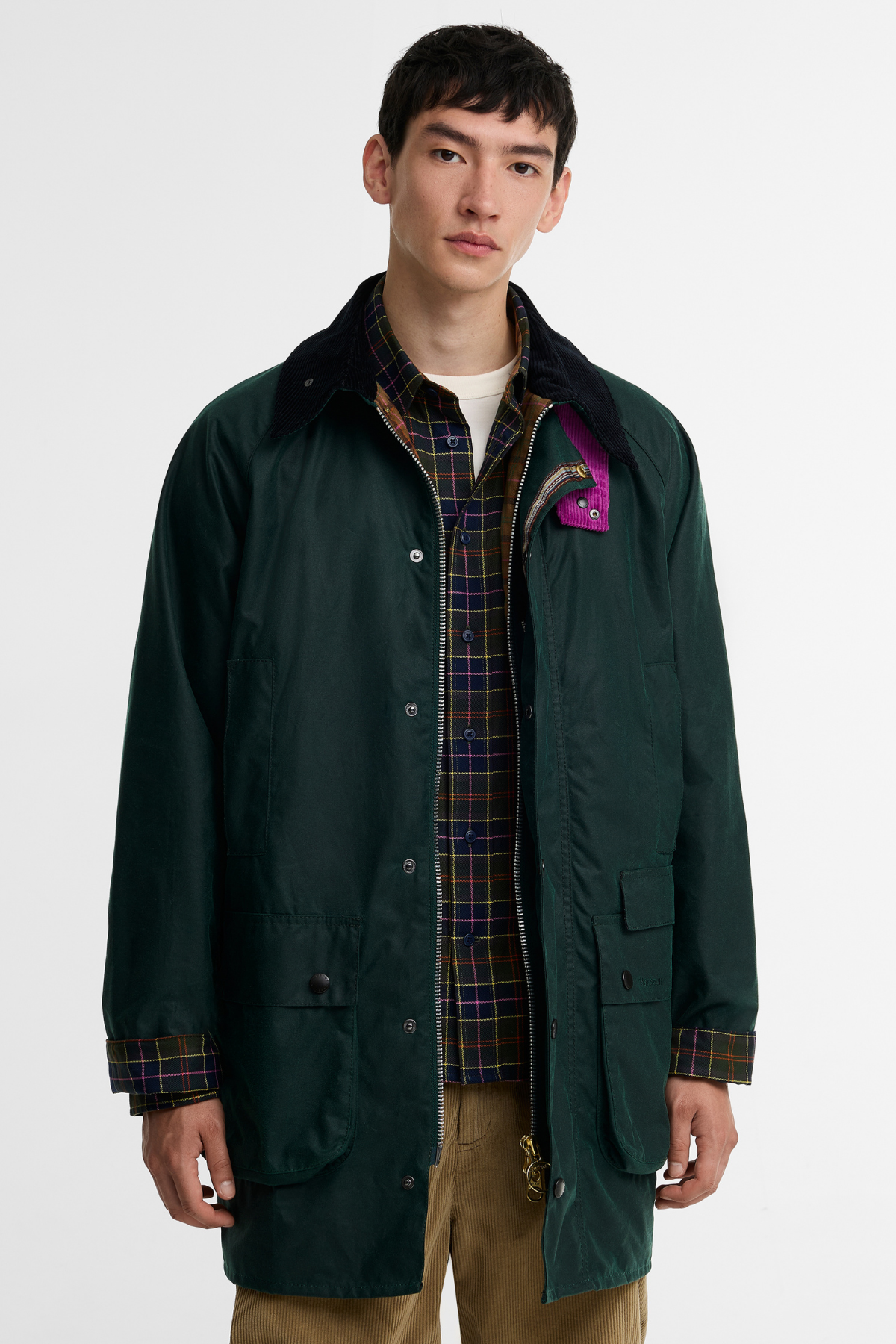 Barbour x Paul Smith Gamefair Yağlı Ceket GN75 Bottle