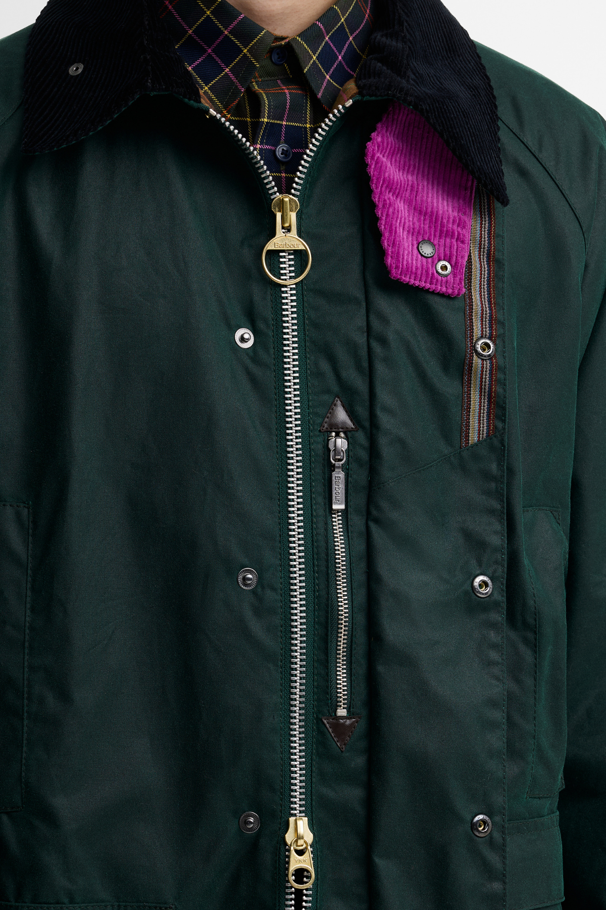 Barbour x Paul Smith Gamefair Yağlı Ceket GN75 Bottle