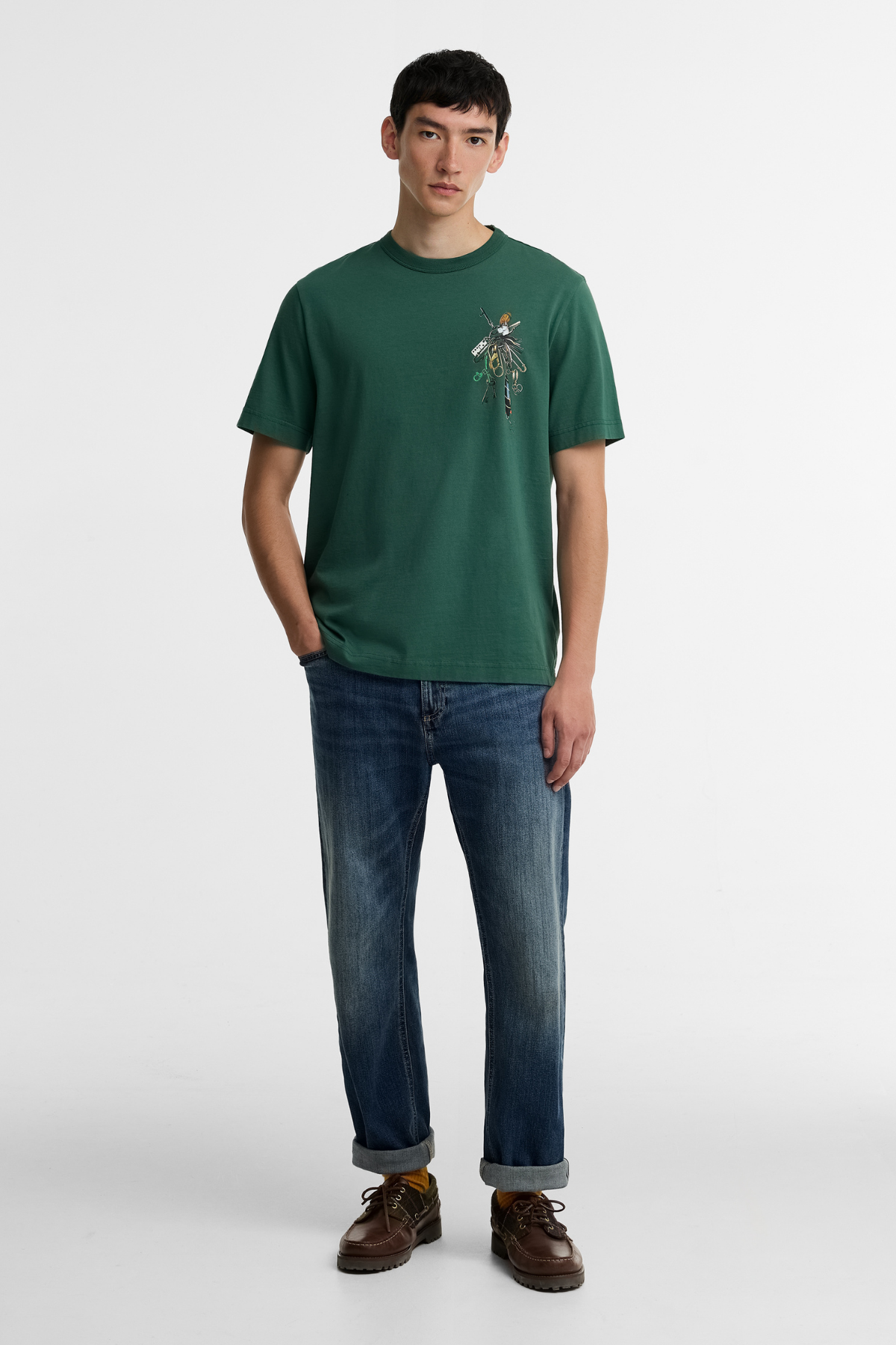 Barbour x Paul Smith Key T-Shirt GN75 Bottle