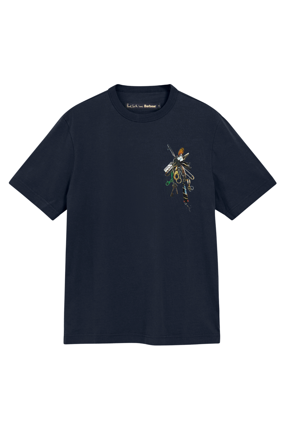 Barbour x Paul Smith Key T-Shirt NY91 Navy