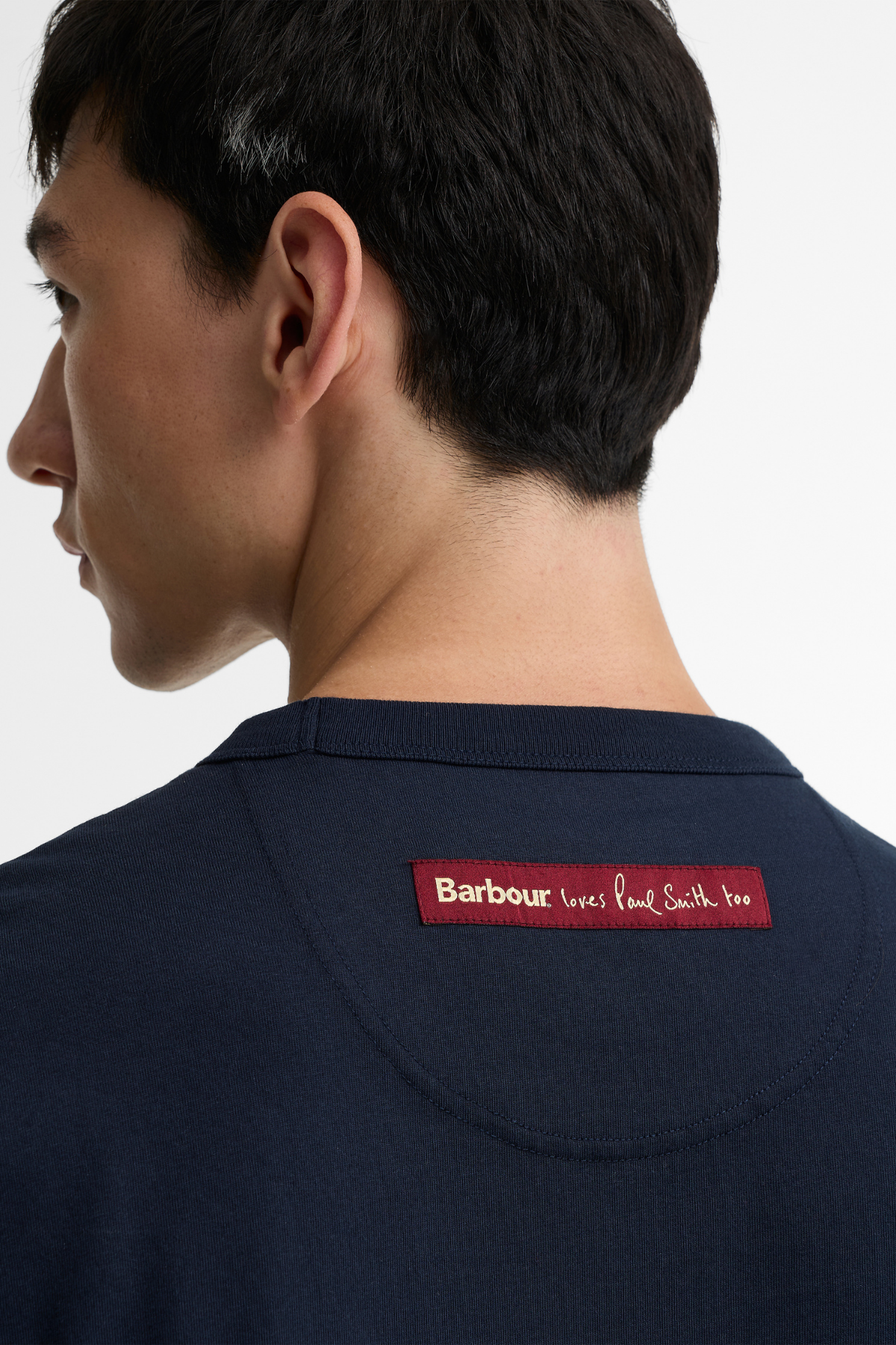 Barbour x Paul Smith Key T-Shirt NY91 Navy