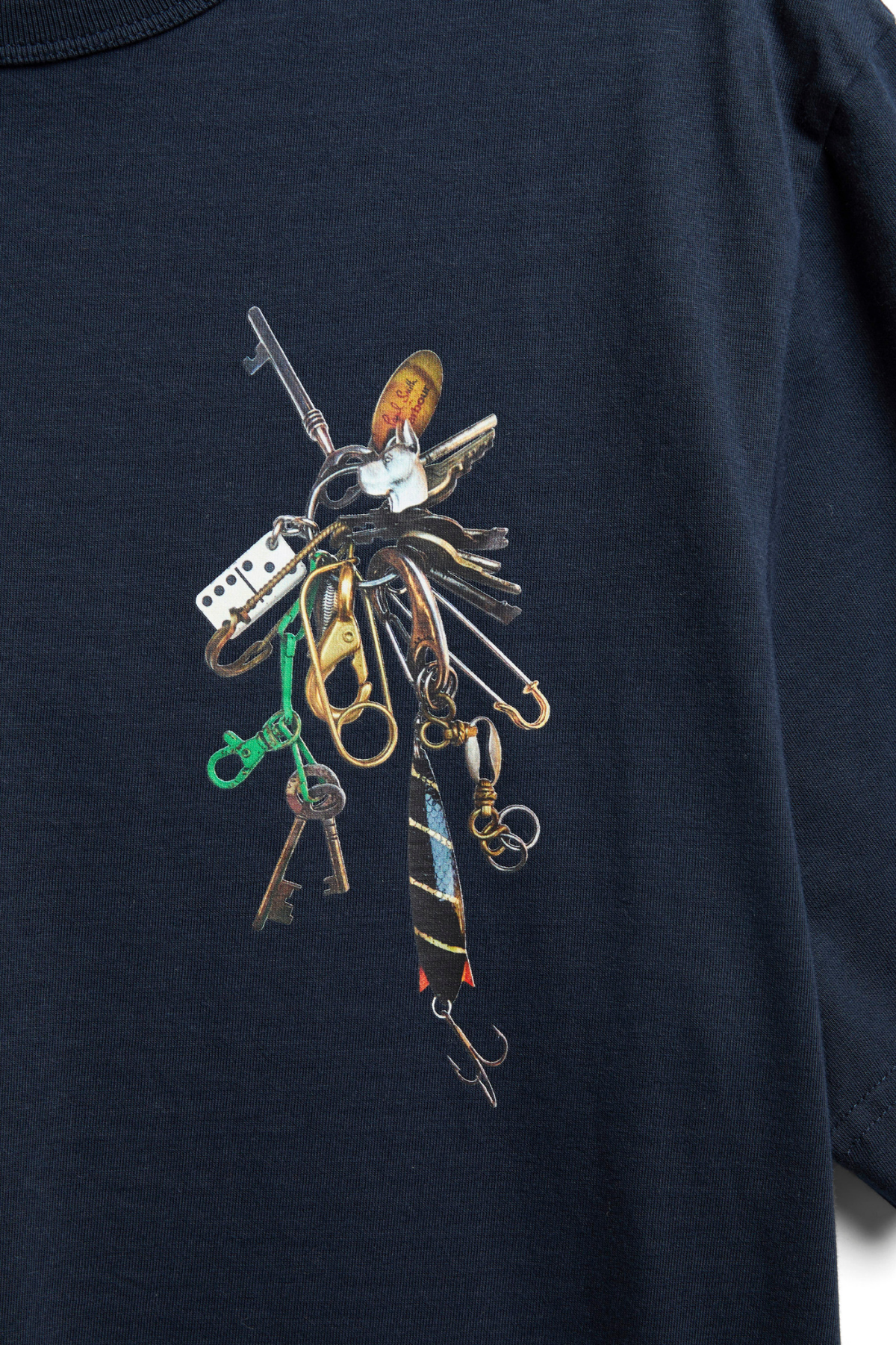 Barbour x Paul Smith Key T-Shirt NY91 Navy