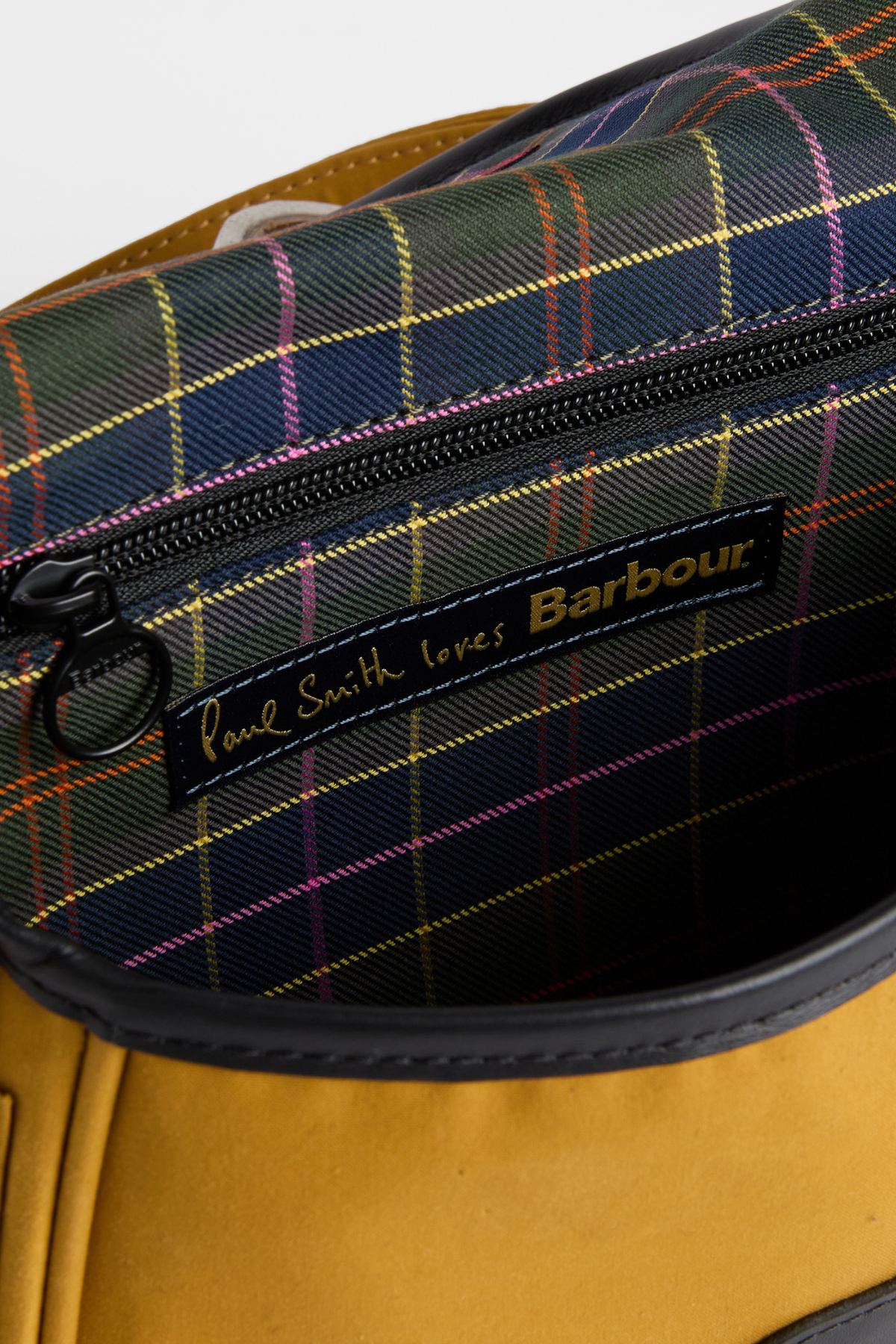 Barbour x Paul Smith Mini Tarras Çanta YE74 Cumin