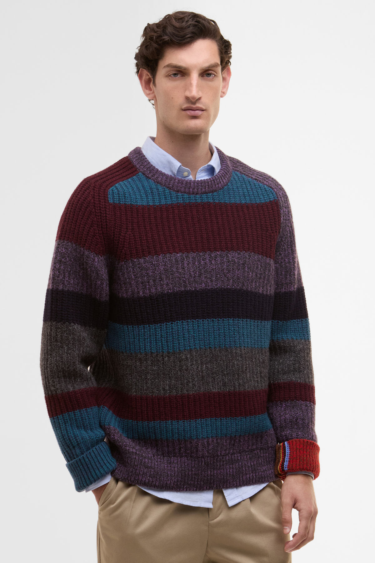 Barbour x Paul Smith Multi Striped Kazak MI11 Multi Stripe