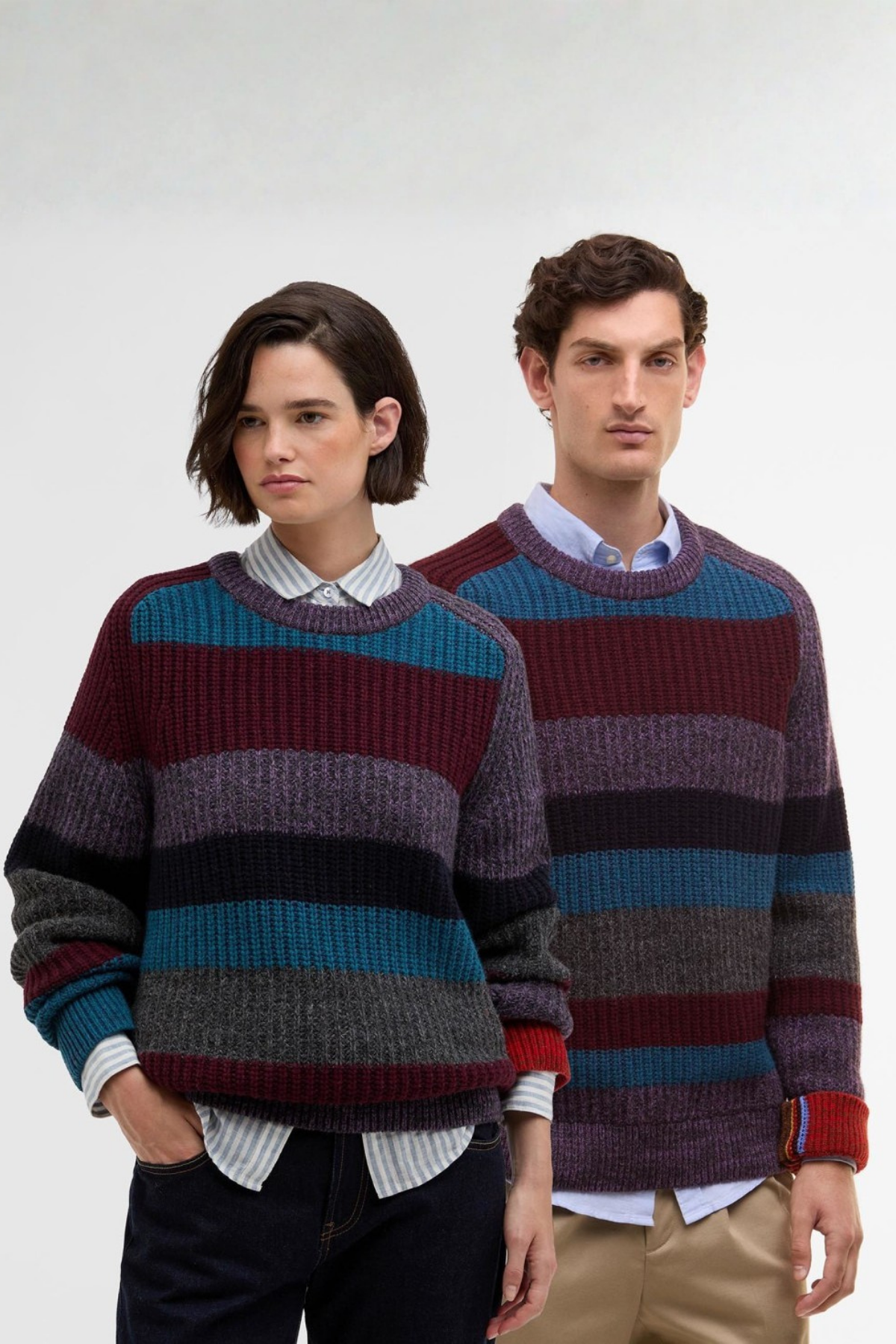 Barbour x Paul Smith Multi Striped Kazak MI11 Multi Stripe