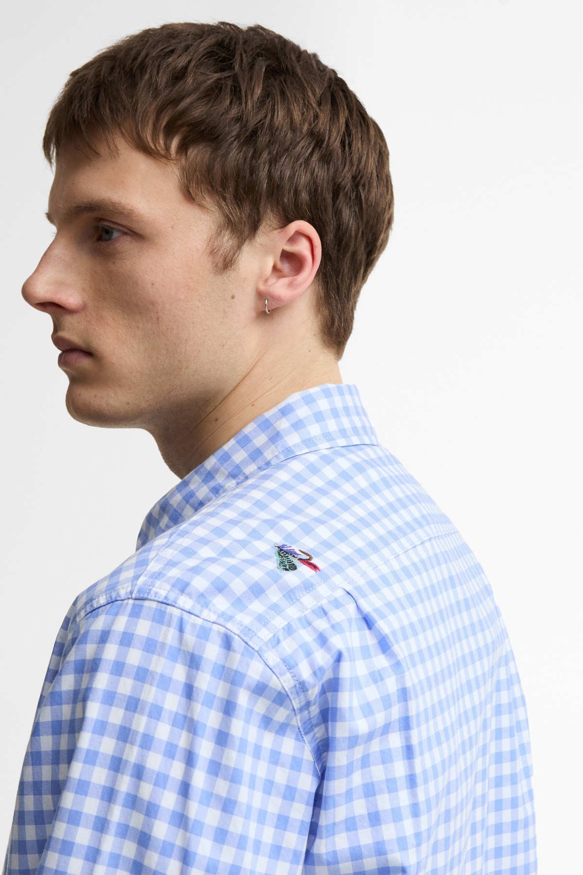 Barbour X Paul Smith Rawling Gömlek BL54 Mid Blue