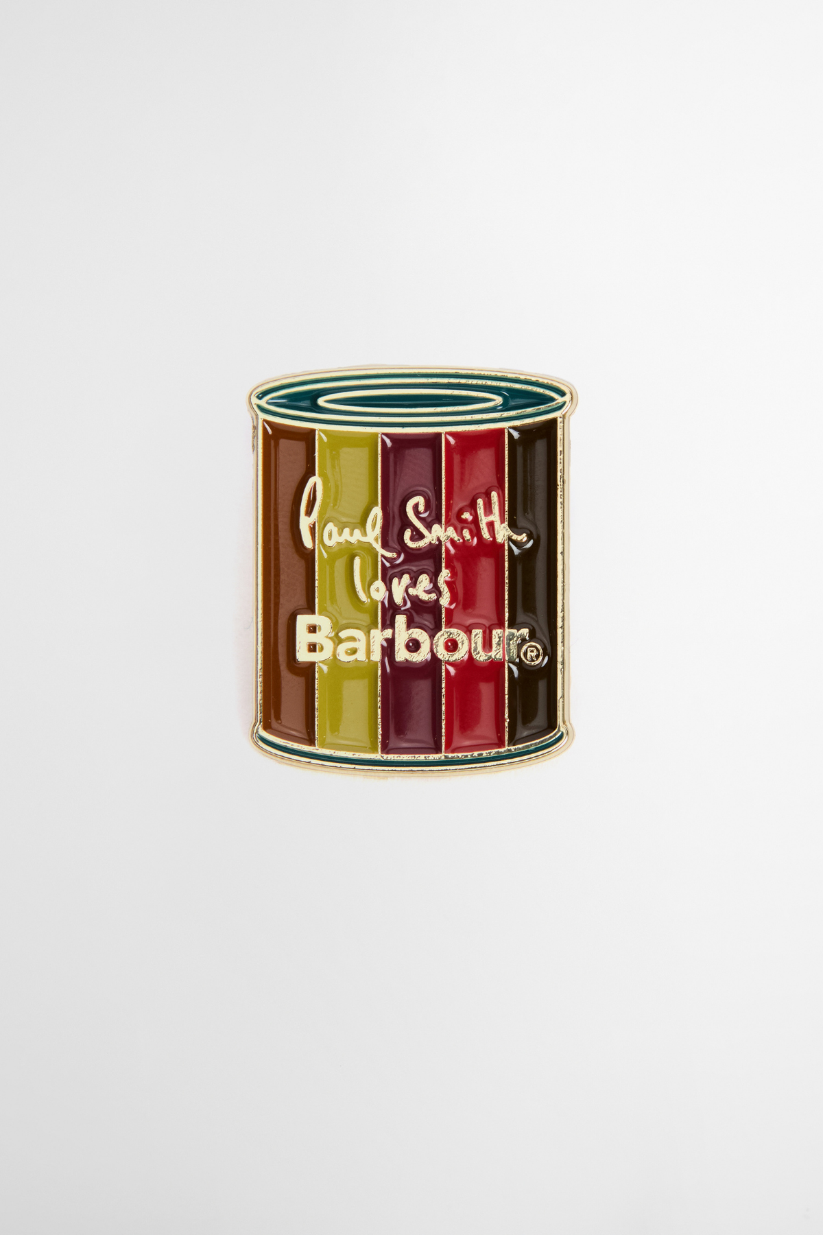 Barbour x Paul Smith Rozet MI31 Wax Tin