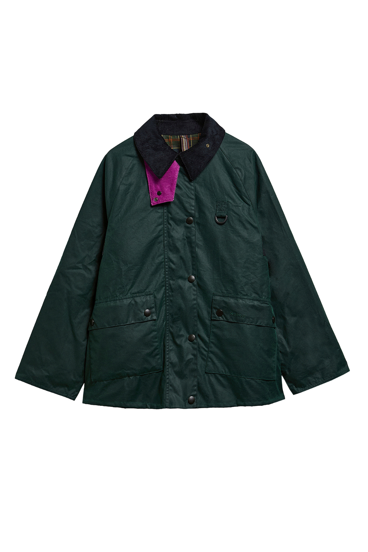 Barbour x Paul Smith Spey Long Yağlı Ceket GN75 Bottle