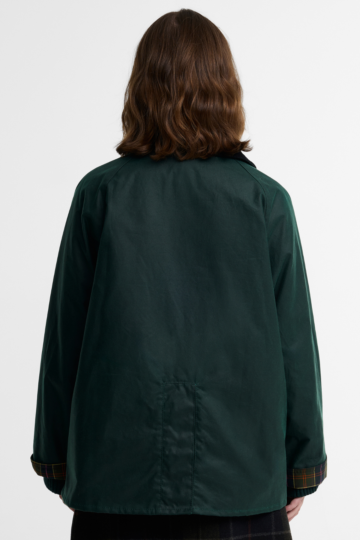 Barbour x Paul Smith Spey Long Yağlı Ceket GN75 Bottle