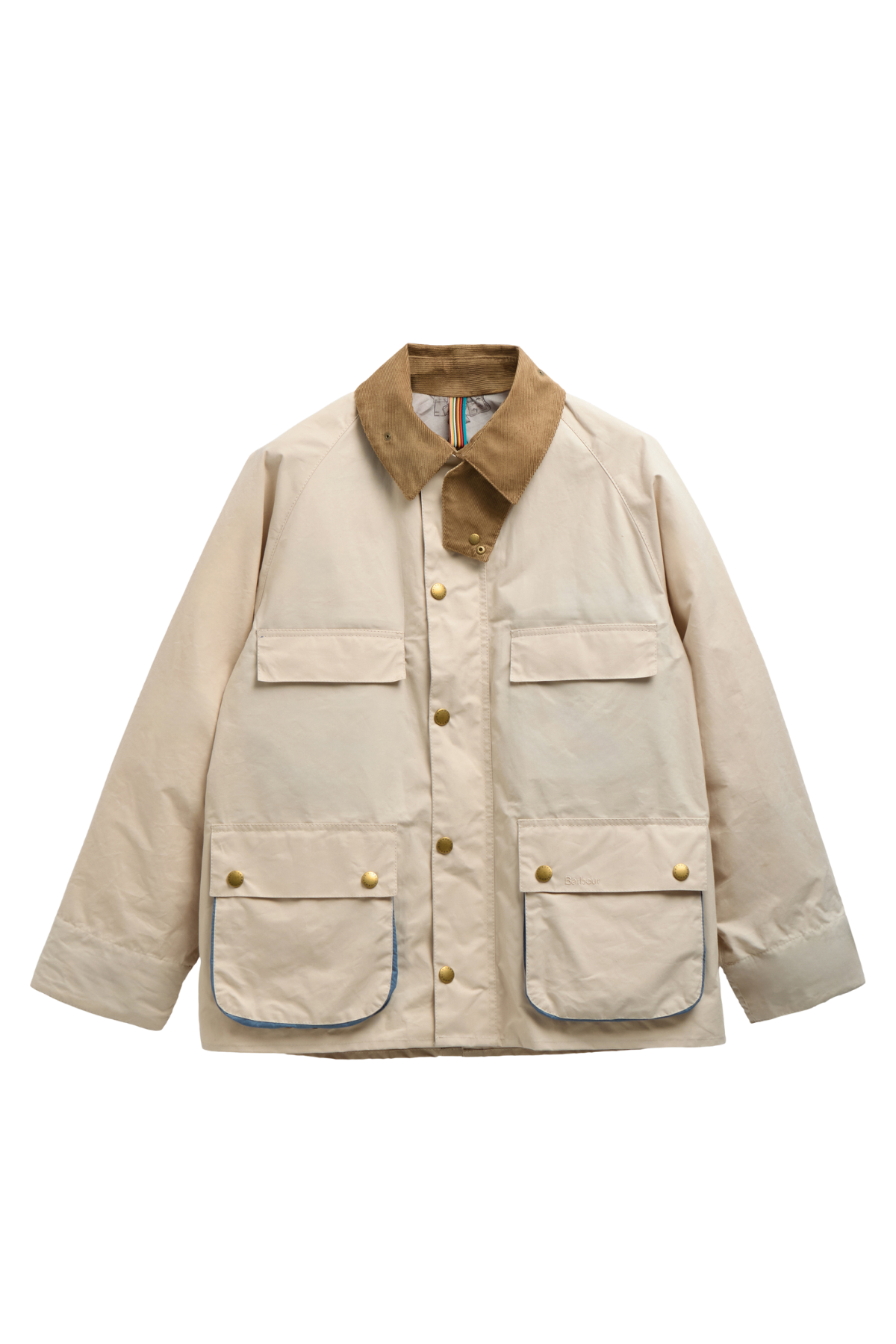 Barbour x  Paul Smith Sugarlump Bedale Casual Ceket BE11 Oatmetal