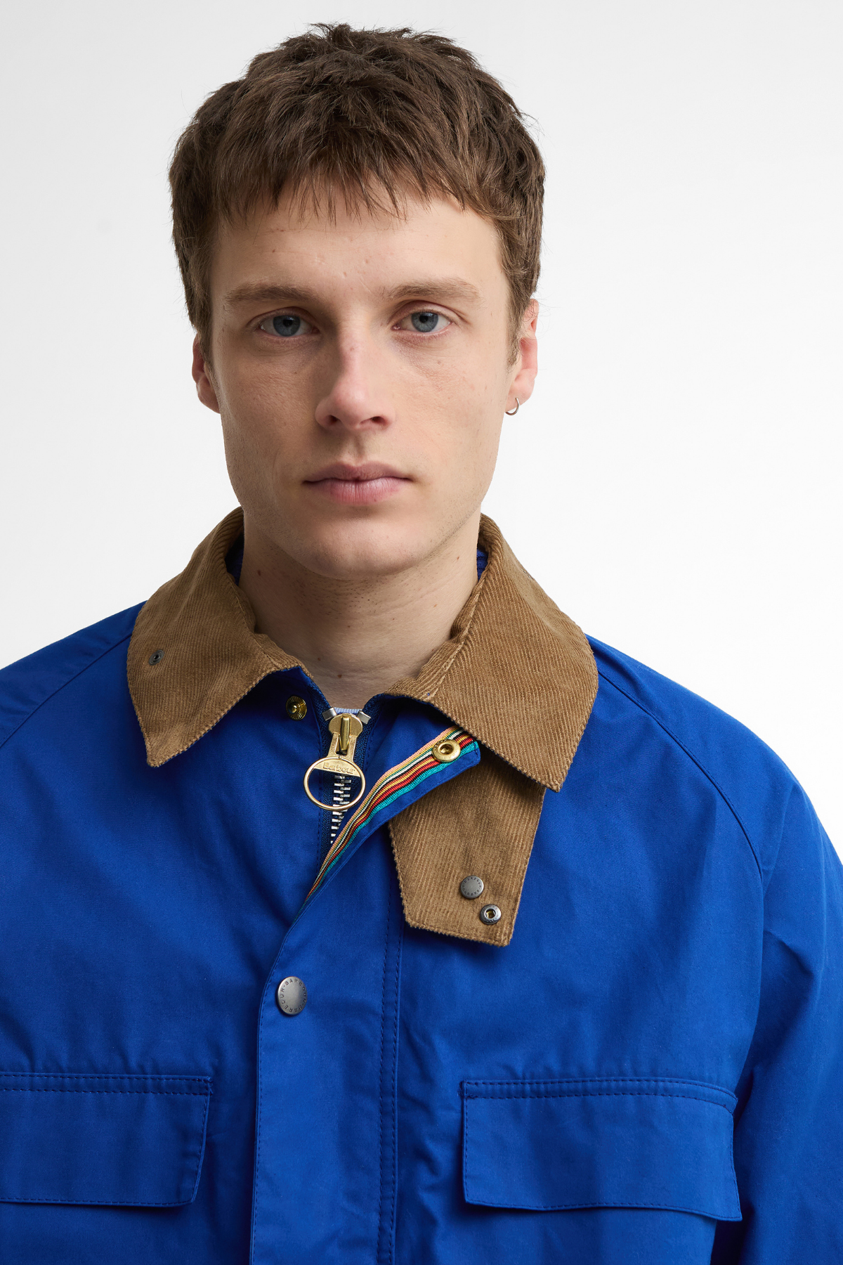 Barbour x  Paul Smith Sugarlump Bedale Casual Ceket BL51 Royal