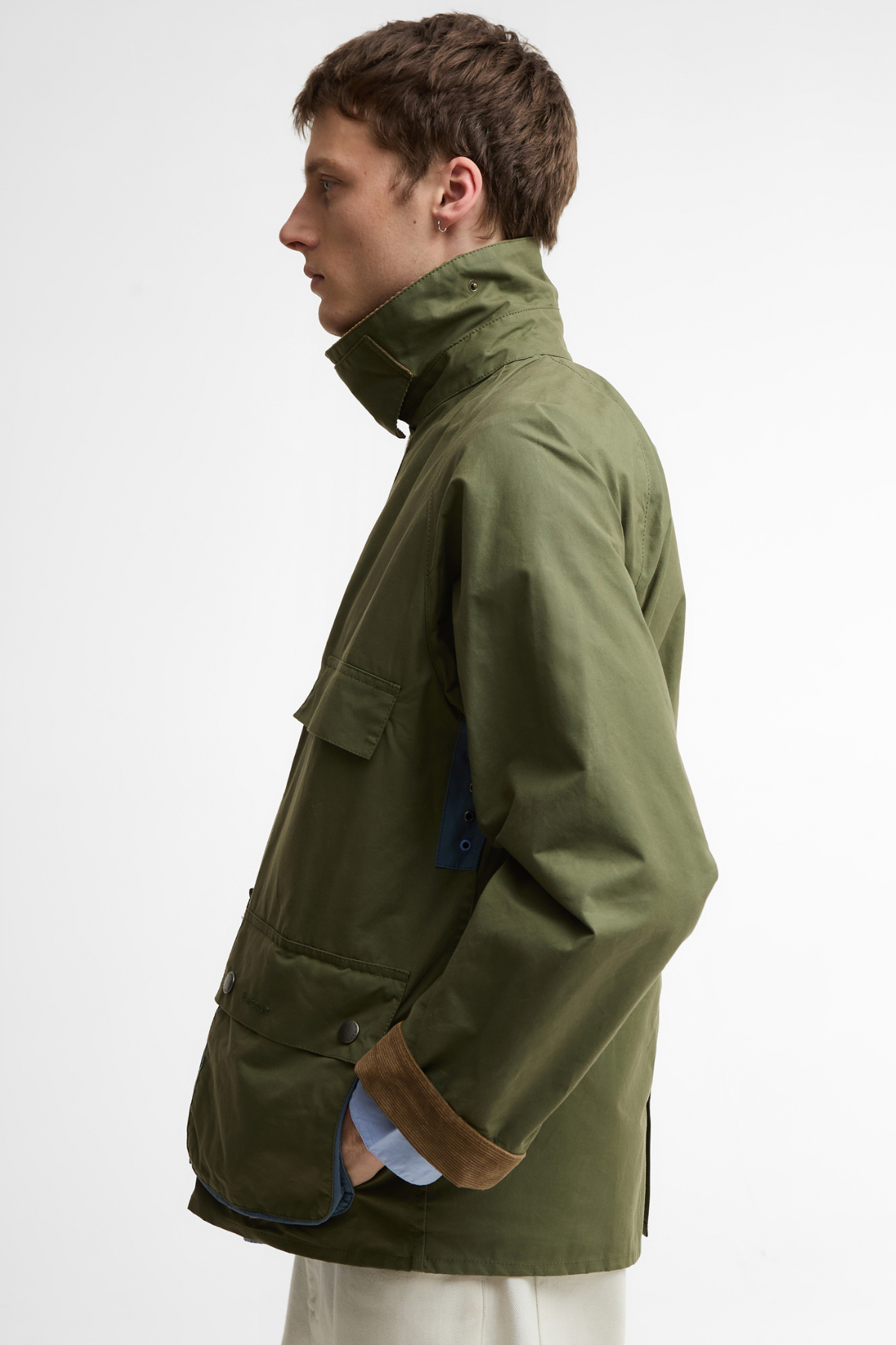 Barbour x  Paul Smith Sugarlump Bedale Casual Ceket GN52 Army
