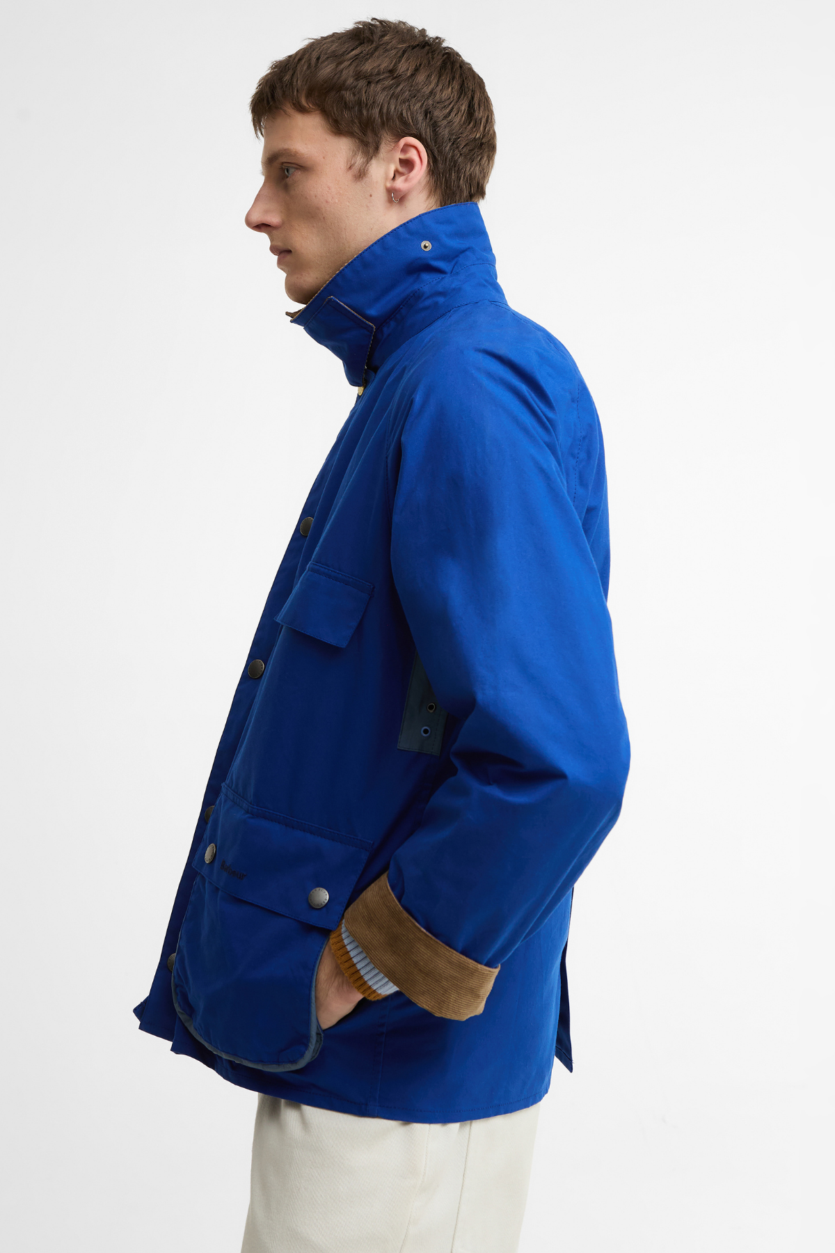 Barbour x  Paul Smith Sugarlump Bedale Casual Ceket BL51 Royal