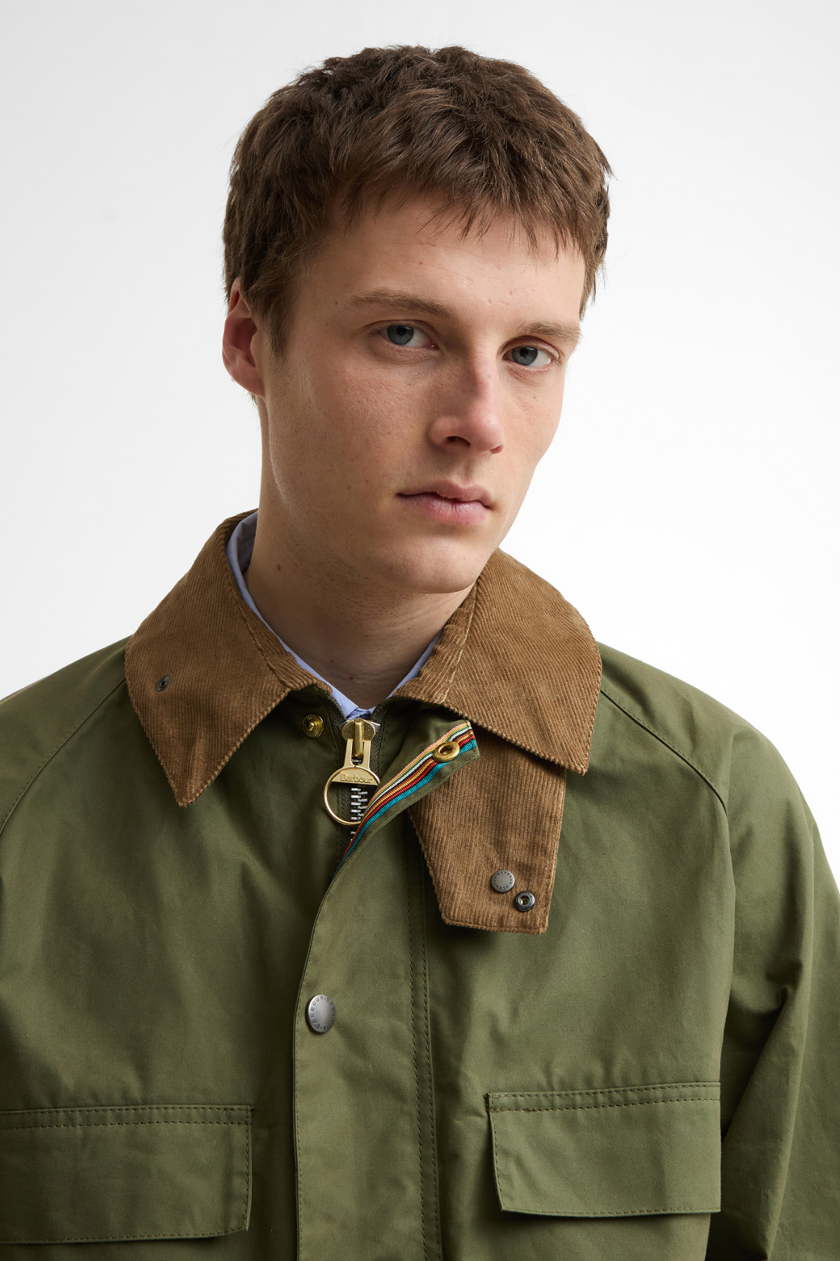 Barbour x  Paul Smith Sugarlump Bedale Casual Ceket GN52 Army