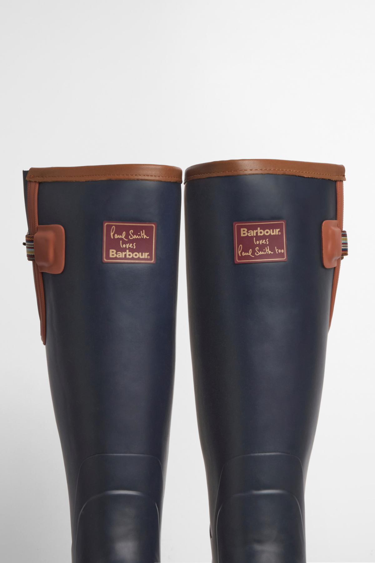 Barbour x Paul Smith Tall Çizme NY91 Navy