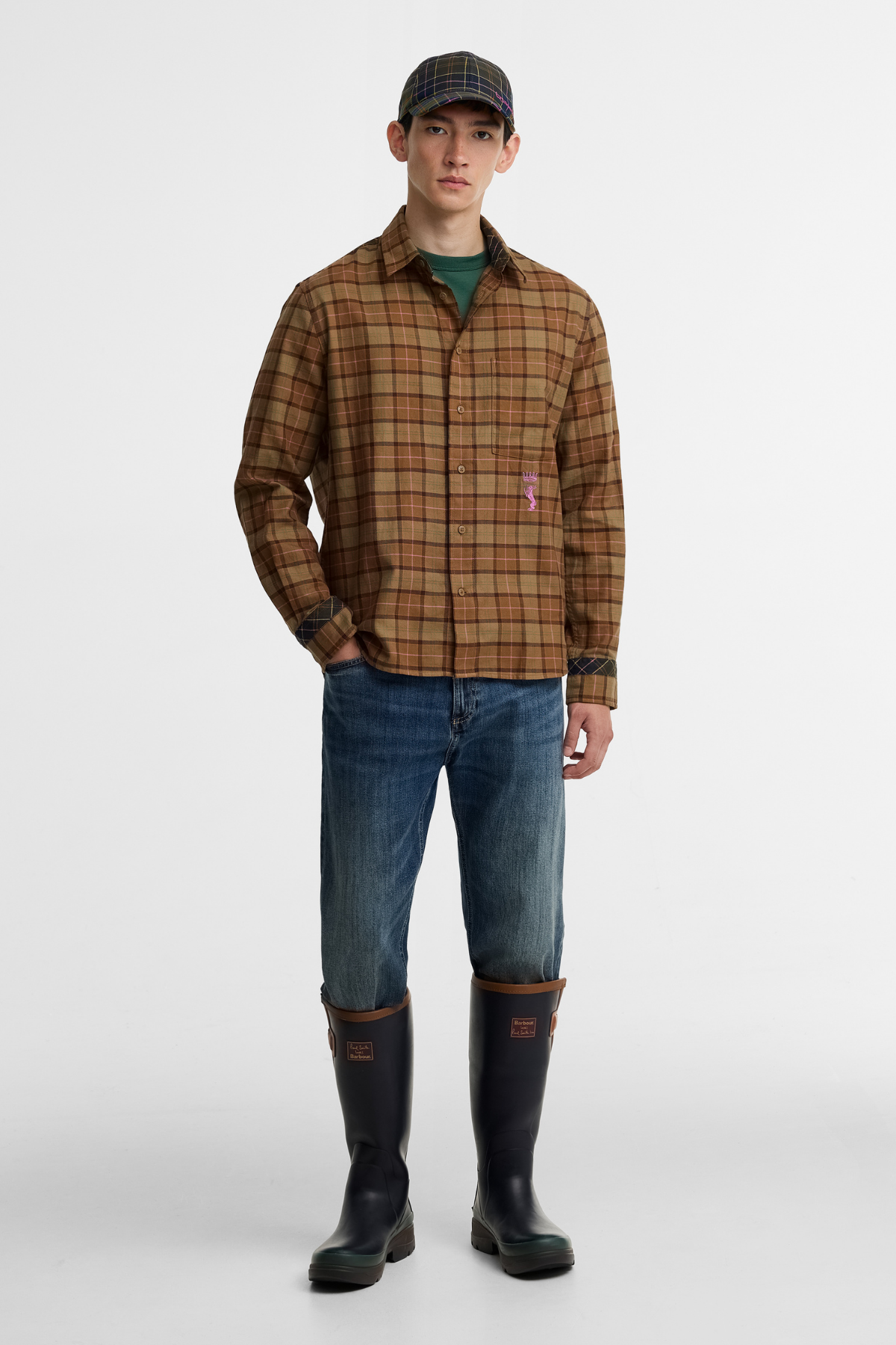 Barbour x Paul Smith Tartan Gömlek TN91 Muted Tartan