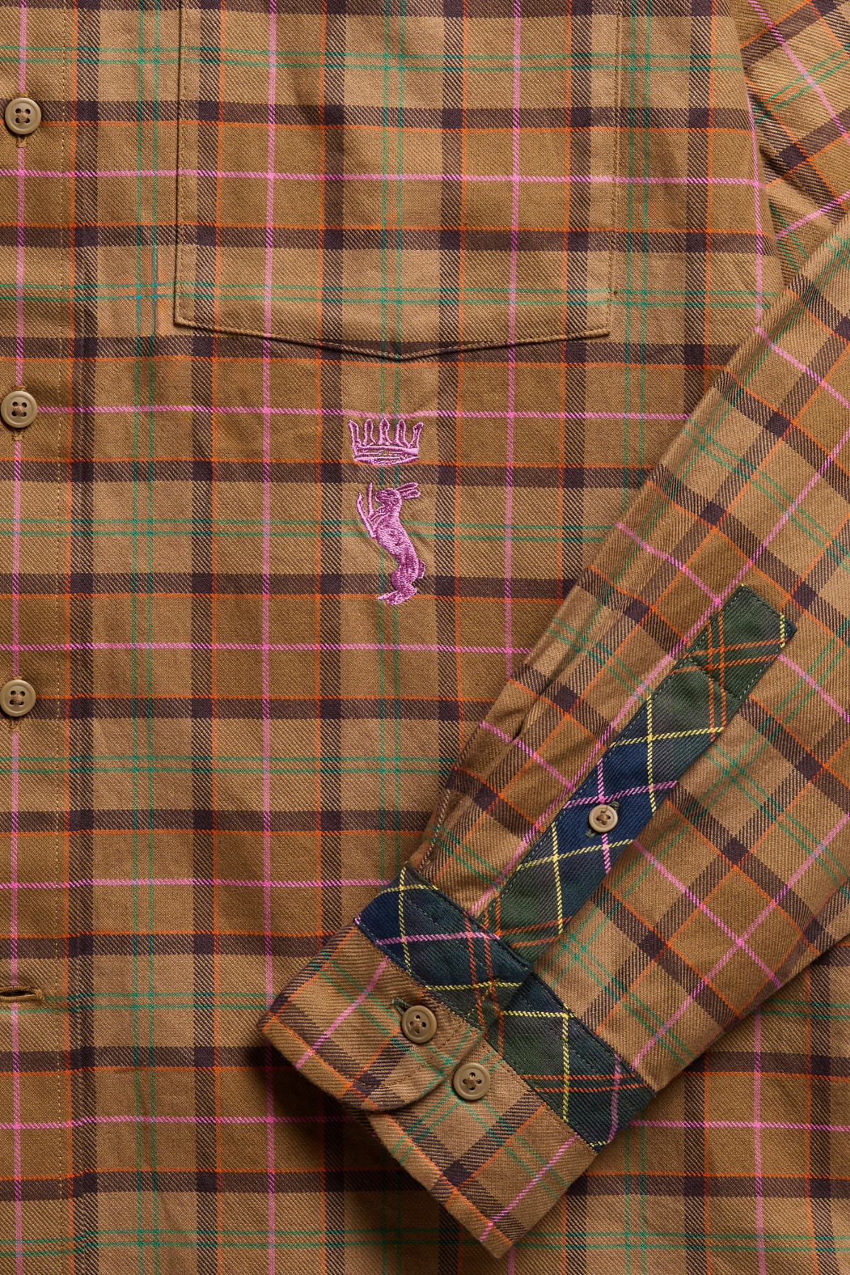 Barbour x Paul Smith Tartan Gömlek TN91 Muted Tartan