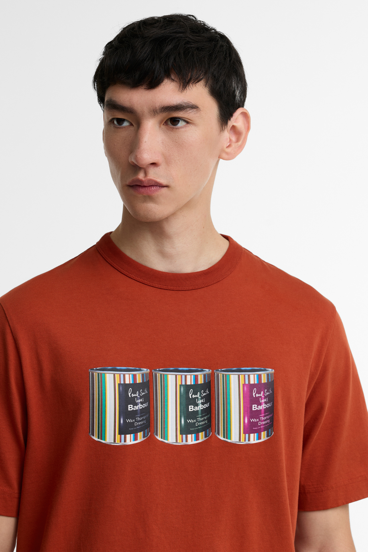 Barbour x Paul Smith Tin T-Shirt BR37 Russet