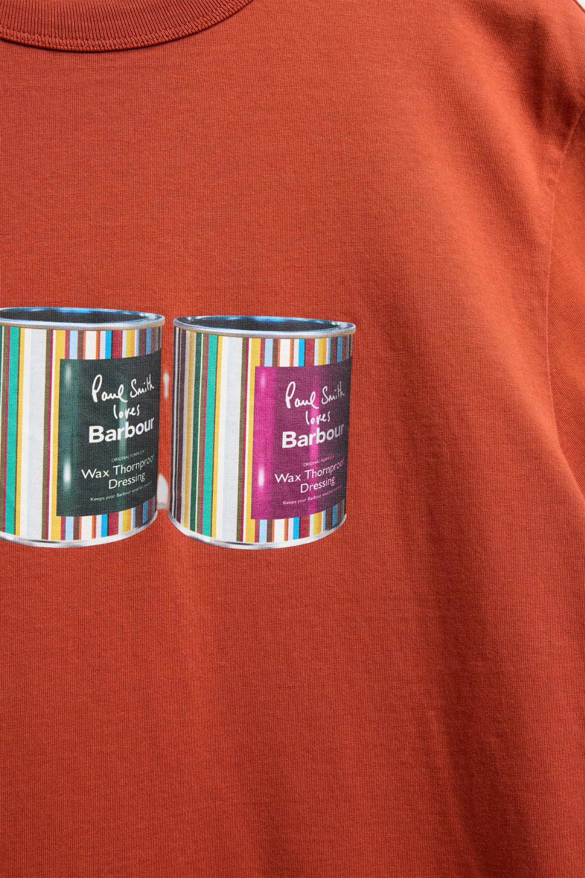 Barbour x Paul Smith Tin T-Shirt BR37 Russet