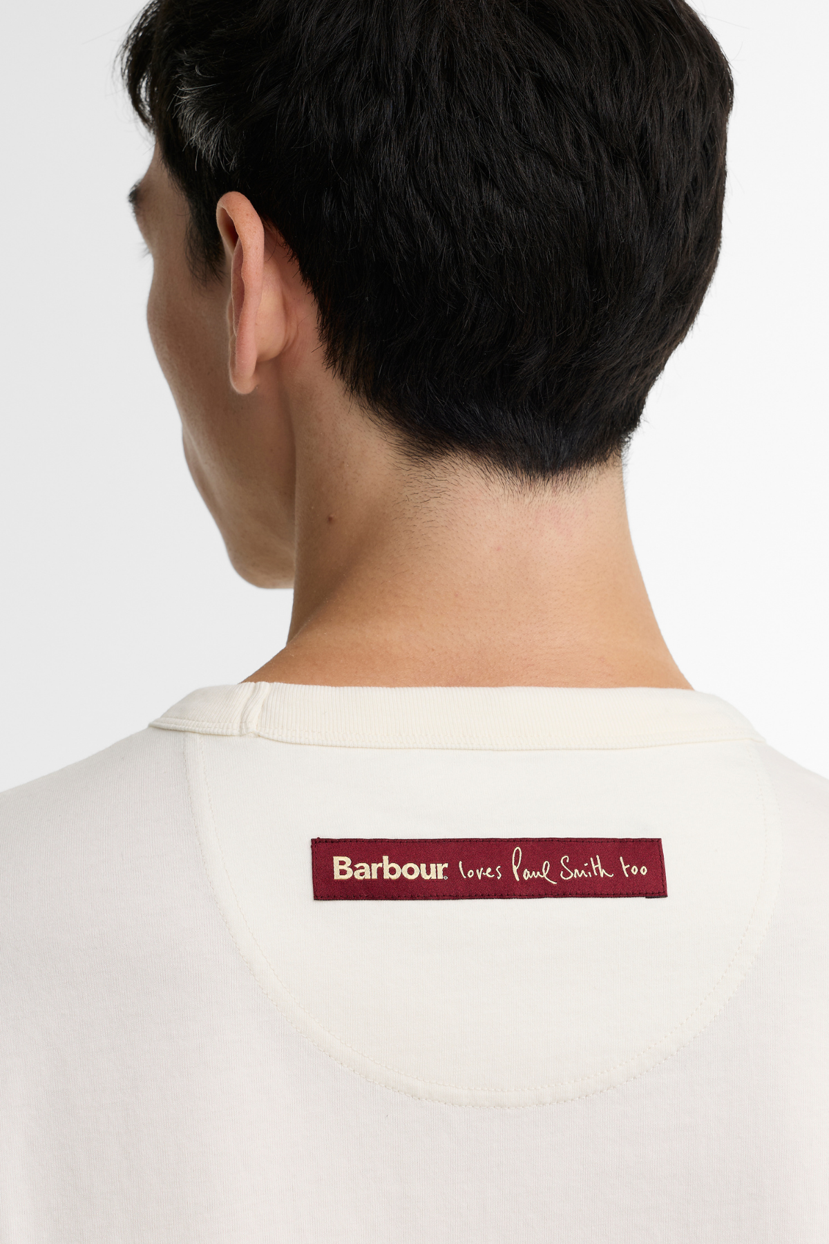 Barbour x Paul Smith Tin T-Shirt WH32 Whisper White