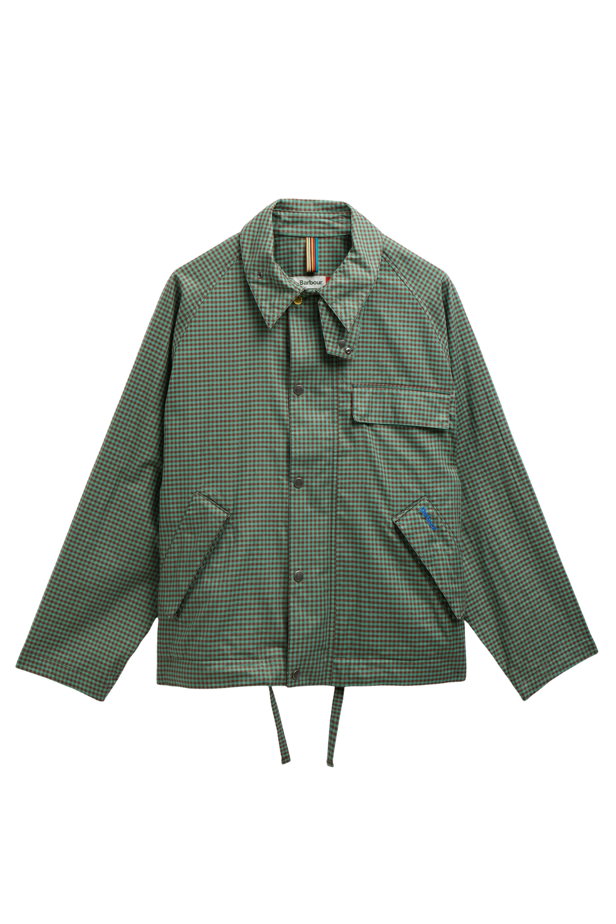 Barbour x Paul Smith Transport Shirt Casual Ceket GN52 Green/Brown