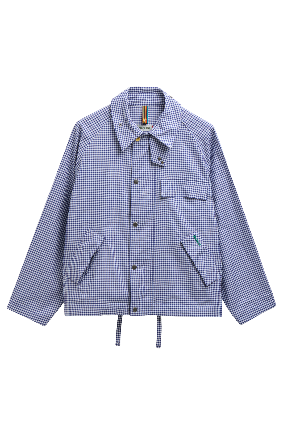 Barbour x Paul Smith Transport Shirt Casual Ceket NY71 Navy/White