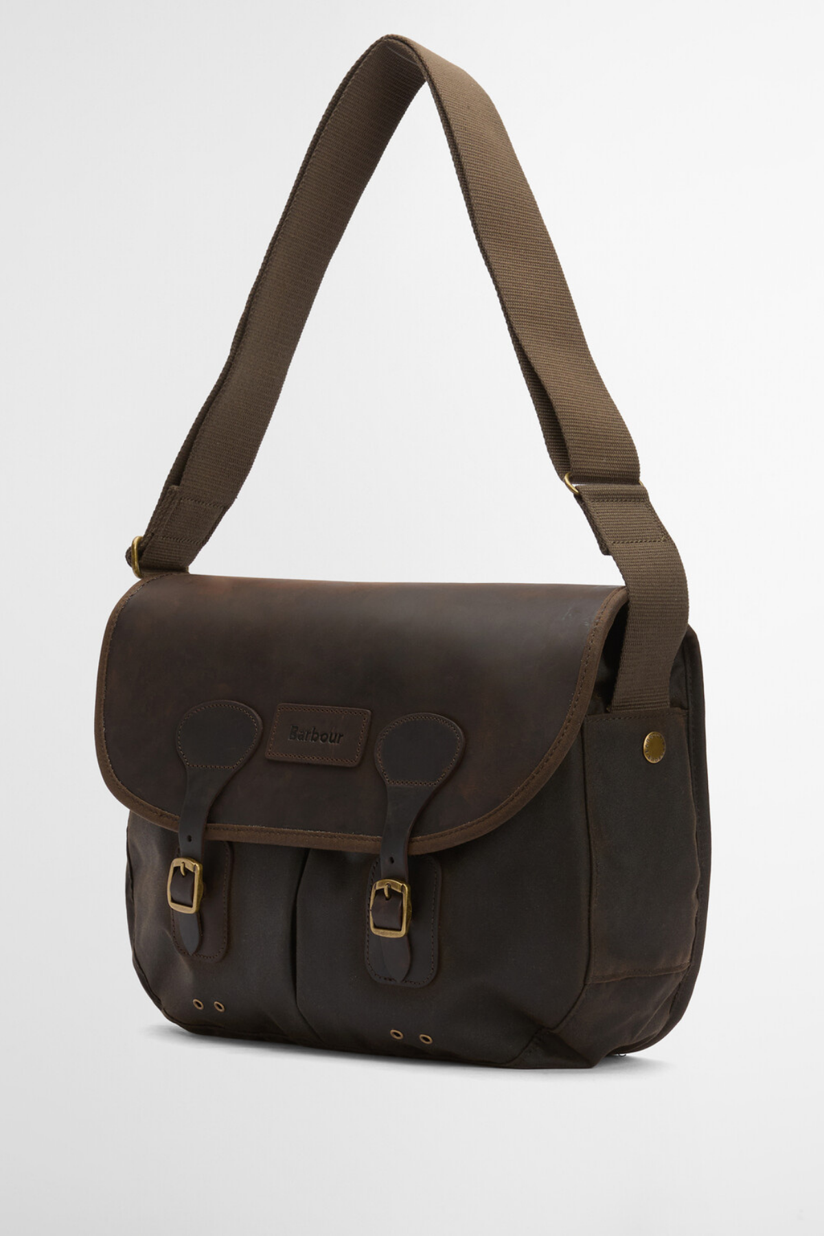 Barbour Yağlı Deri Tarras Postacı Çantası OL71 Olive