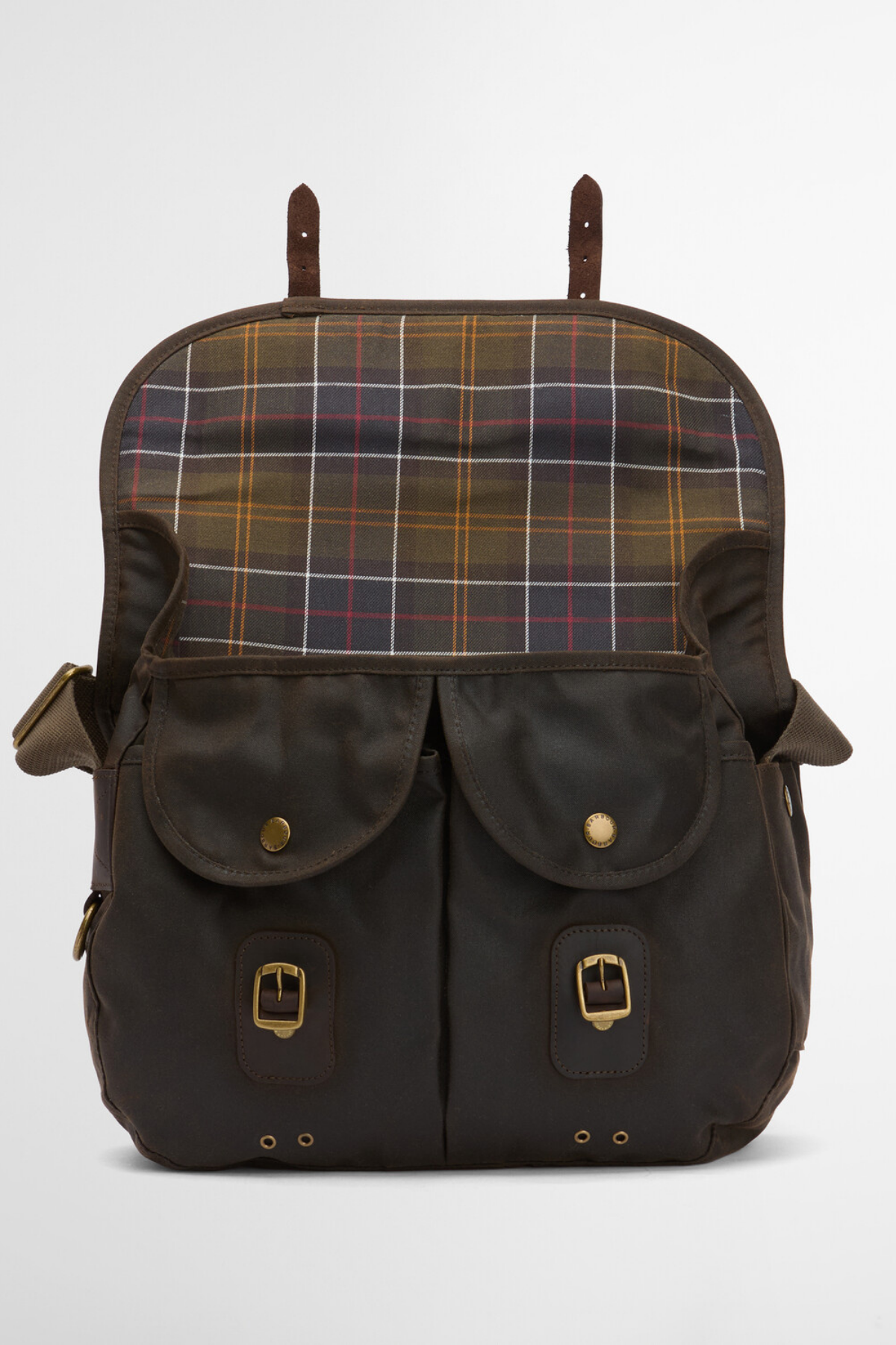 Barbour Yağlı Deri Tarras Postacı Çantası OL71 Olive