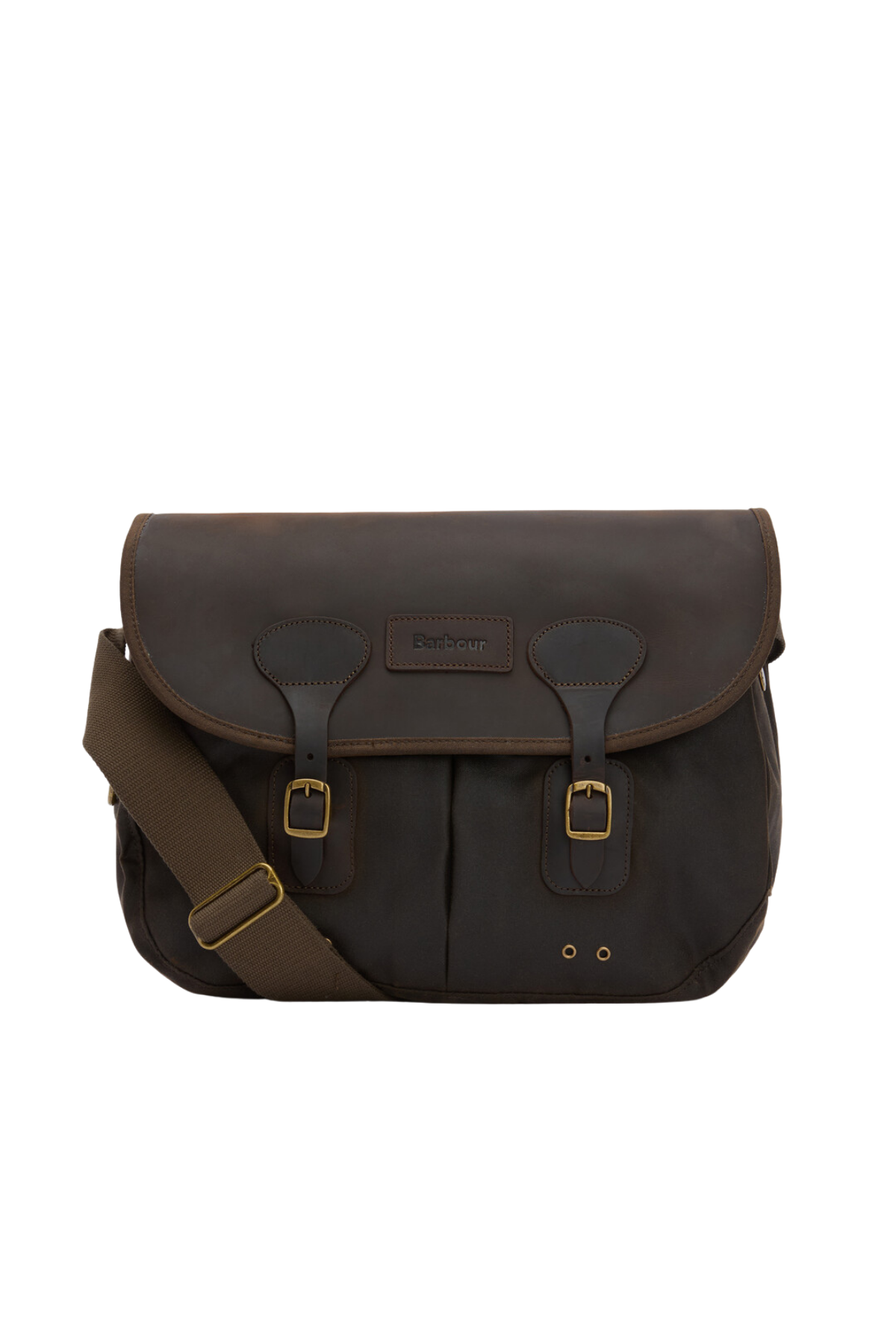 Barbour Yağlı Deri Tarras Postacı Çantası OL71 Olive