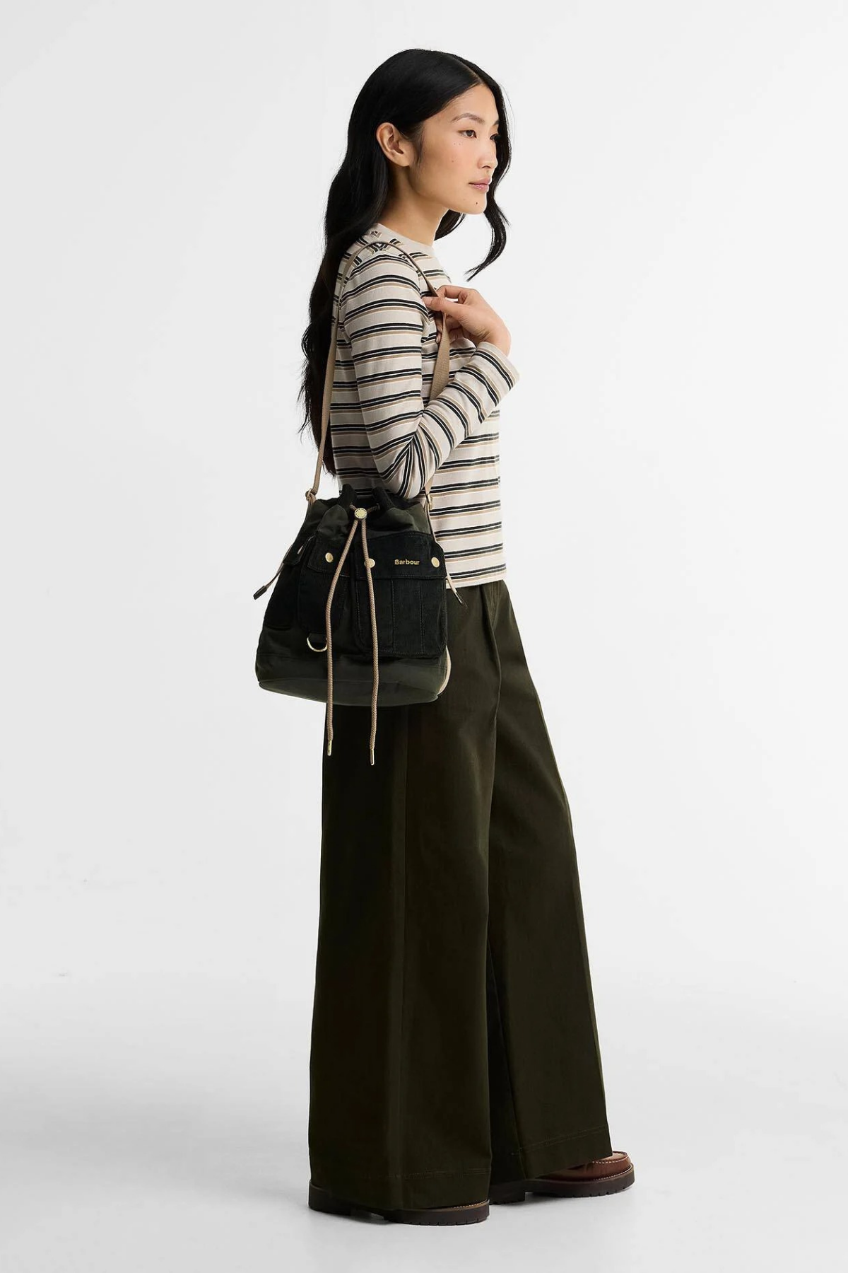 Barbour Yağlı Mia Tote Çanta OL52 Fern