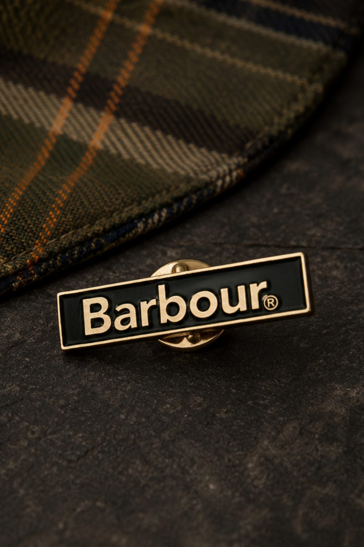 Barbour Yaka Rozeti Gold