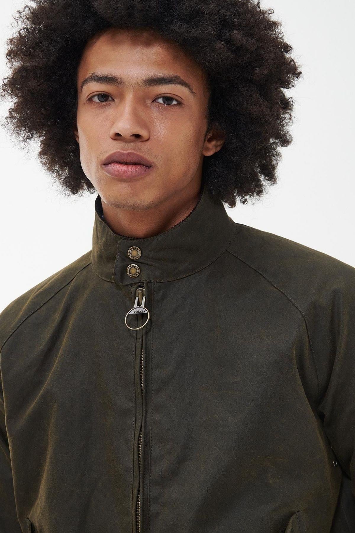 Barbour Yale Yağlı Ceket OL52 Olive