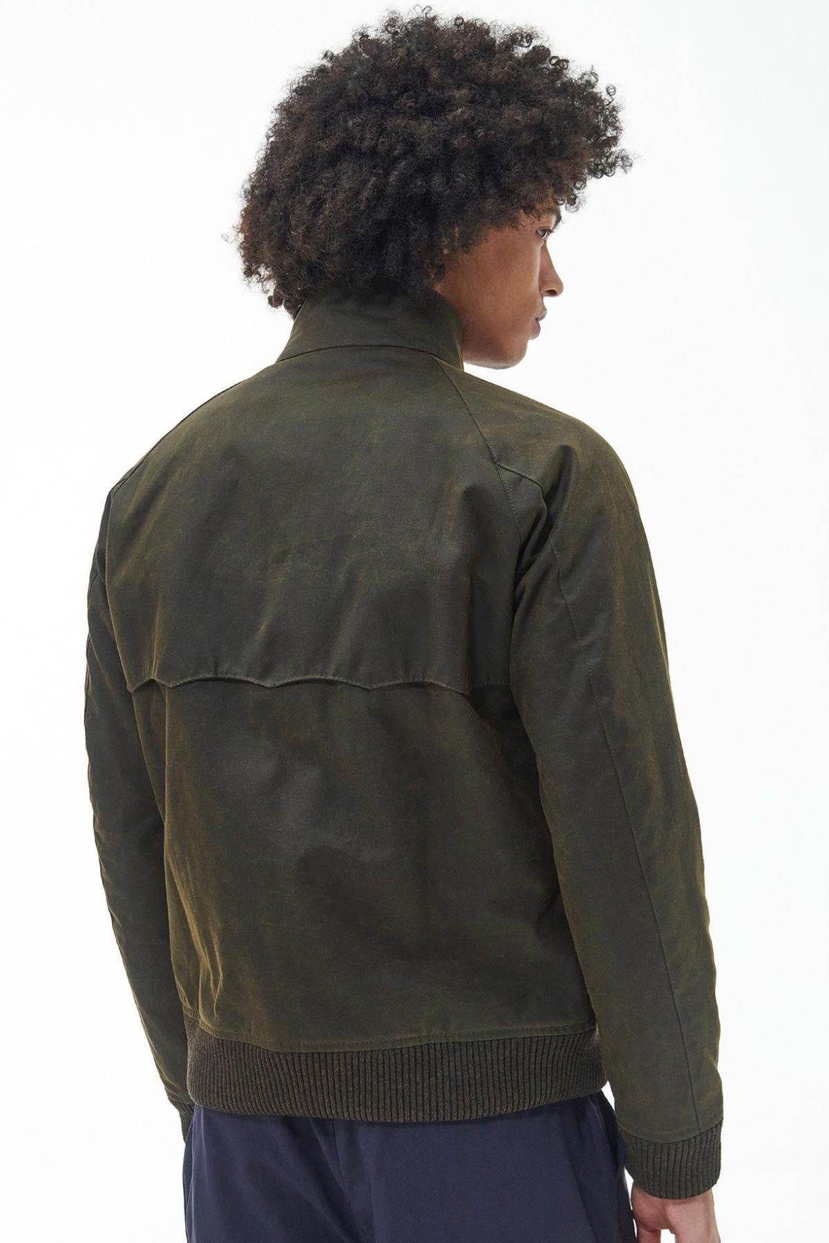 Barbour Yale Yağlı Ceket OL52 Olive