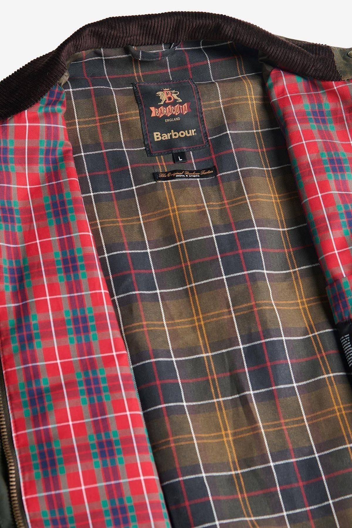 Barbour Yale Yağlı Ceket OL52 Olive