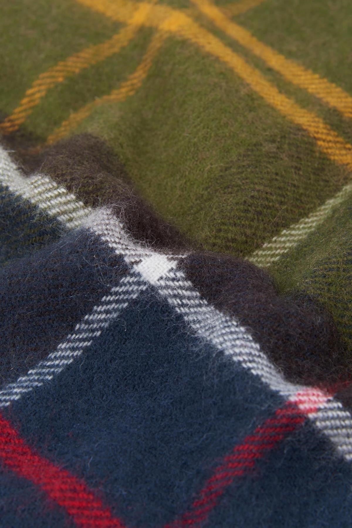 Barbour Yaxley Tartan Atkı TN11 Classic Tartan