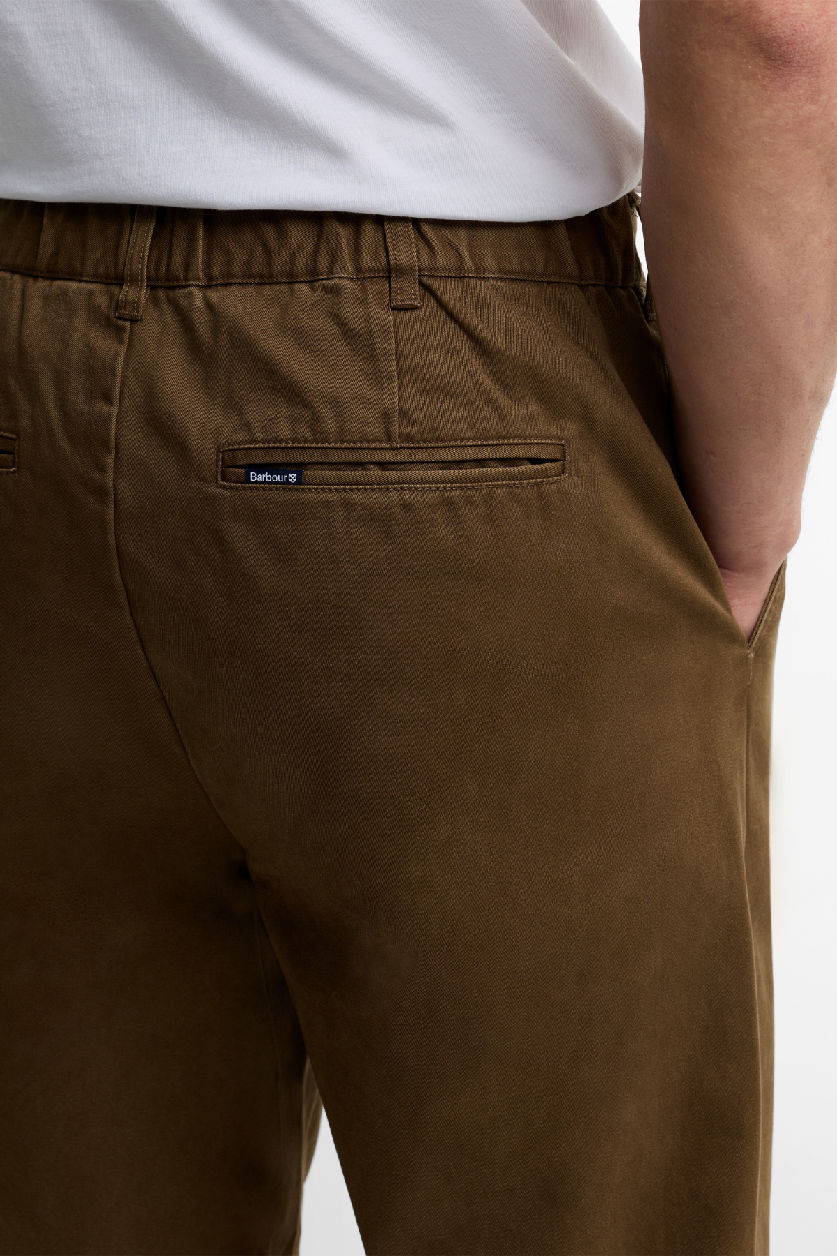 Barbour Yorklane Twill Pantolon SN71 Dark Sand