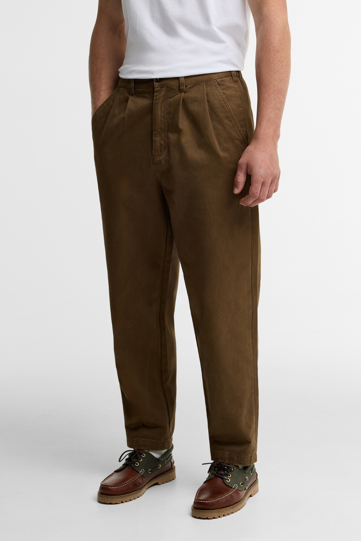 Barbour Yorklane Twill Pantolon SN71 Dark Sand