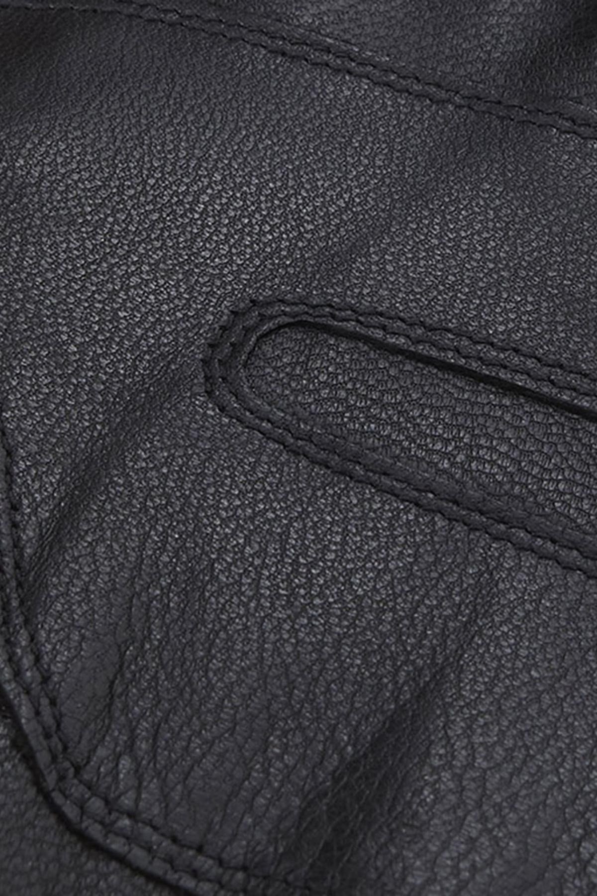 Burnished Leather Eldiven BK71 Black